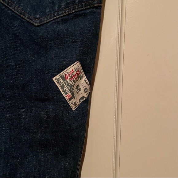 Vintage Valman 90s Overalls with patches - Picture 7 of 12